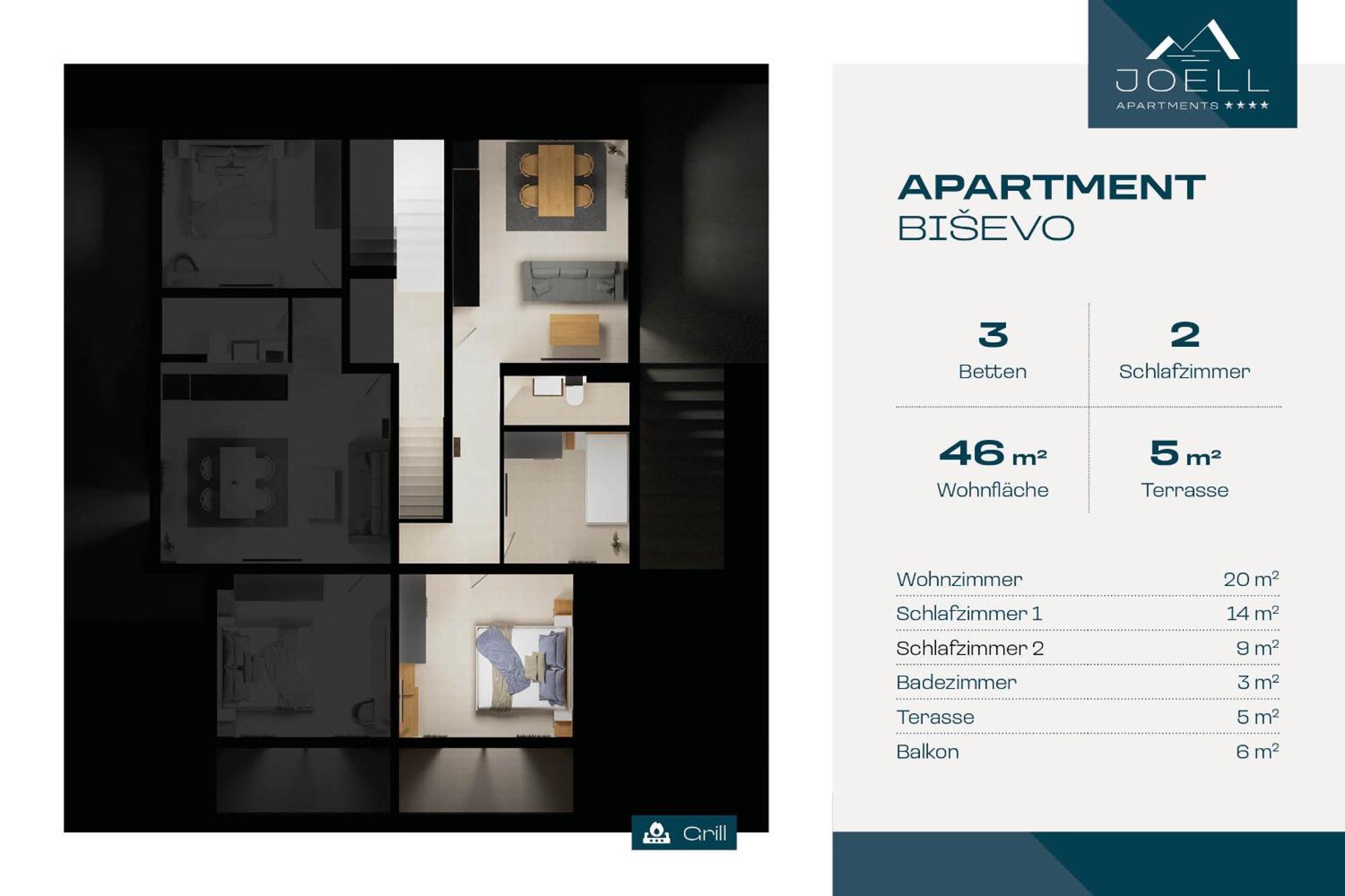 Joell Apartments Локва-Рогозница Экстерьер фото