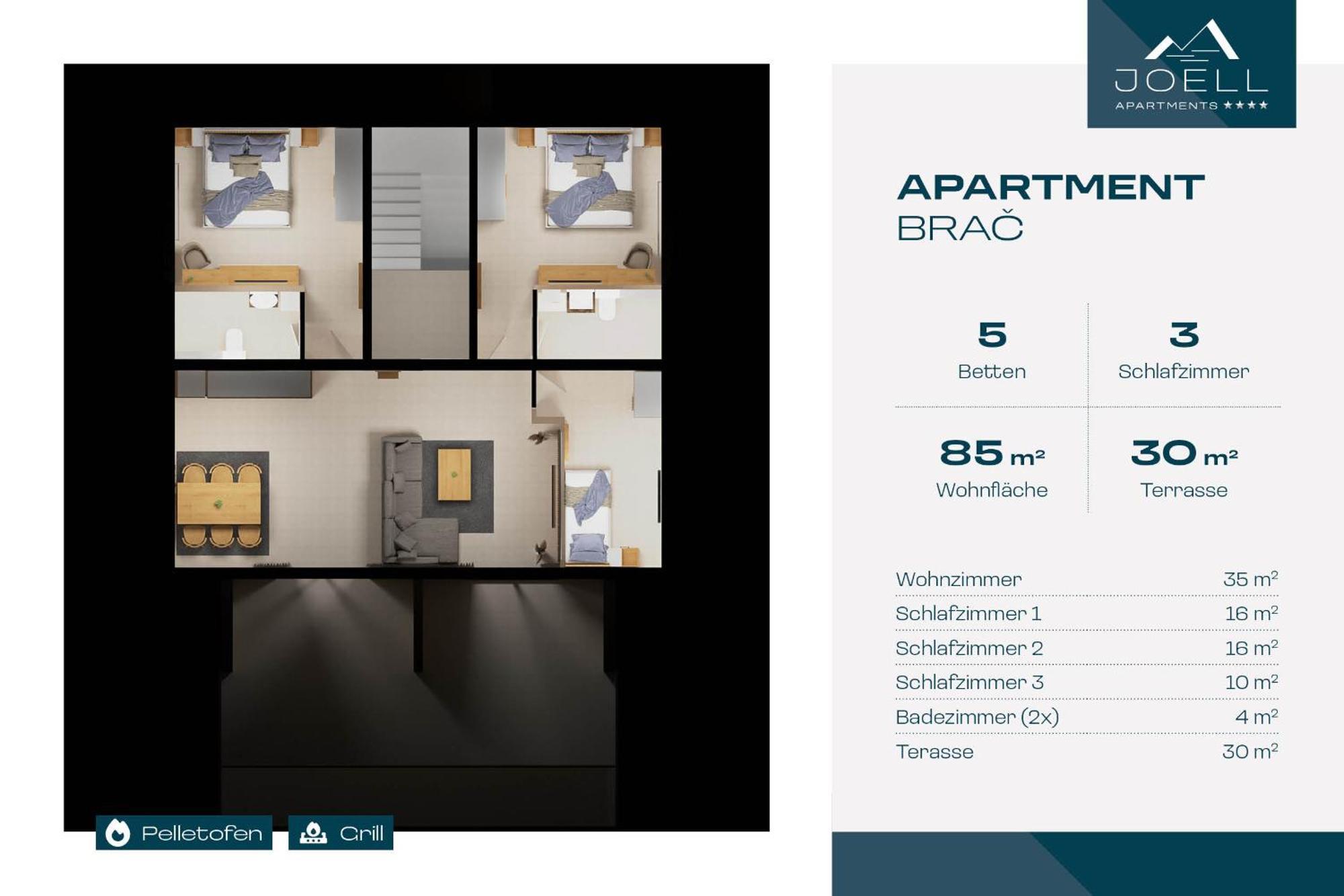Joell Apartments Локва-Рогозница Экстерьер фото