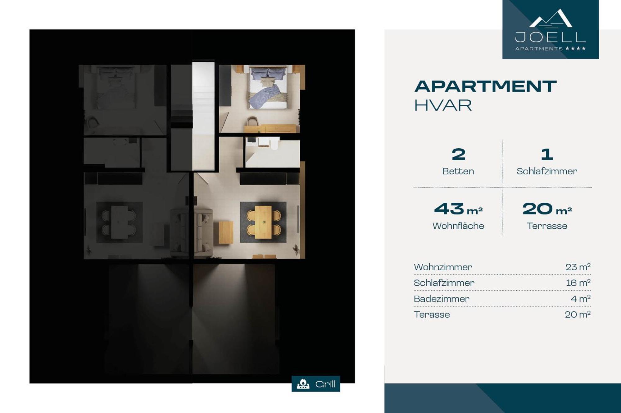 Joell Apartments Локва-Рогозница Экстерьер фото
