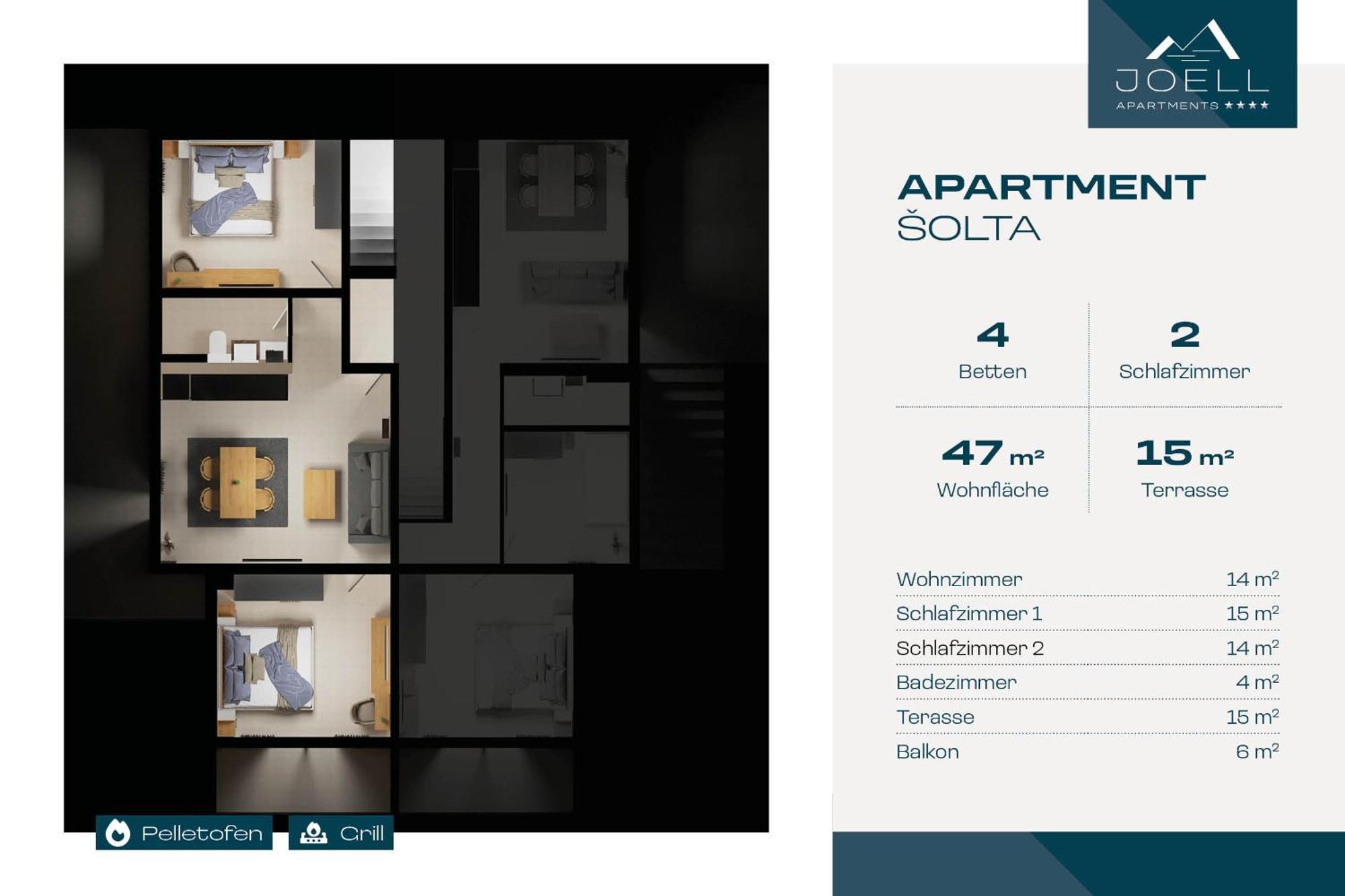 Joell Apartments Локва-Рогозница Экстерьер фото